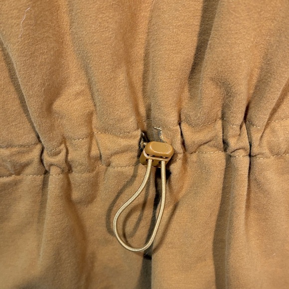 ZYIA camel knockout cinch hoodie - Picture 6 of 9